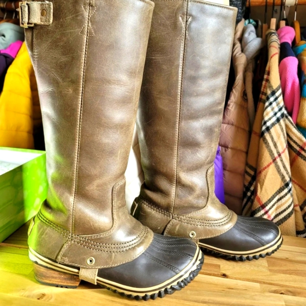 SOLD Sorel Slimpack Riding Boots RARE FIND